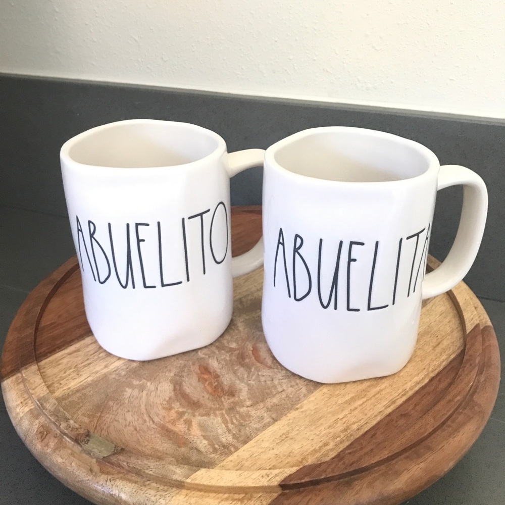 Rae Dunn Spanish Mug set